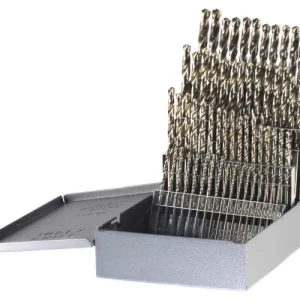 Drillco 60pc Bright Drill Bit Set #1-#60 (200B60)