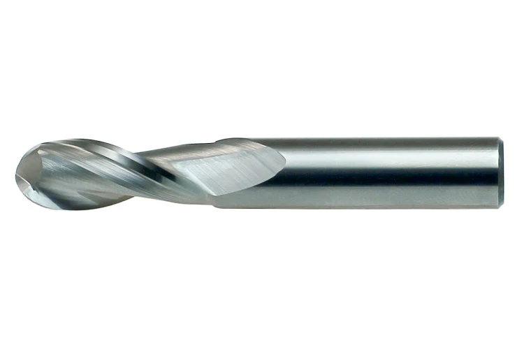 Drillco 7/8 2‑Flute Single‑End Ball Nose End Mill (76A156C)