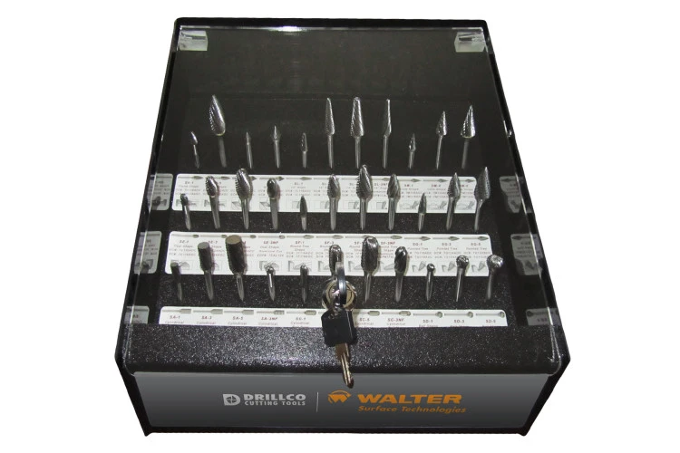 Drillco Display Bur 33pc Double Cut - Magnum (70S033DC)