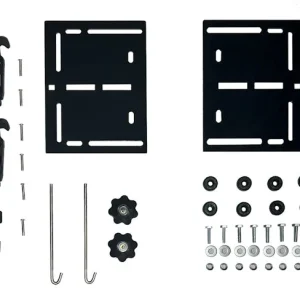 DU-HA Kubota RTV 520/900 All Teraib Mounting Kit Black/Silver (DUH70824, DUH70827)