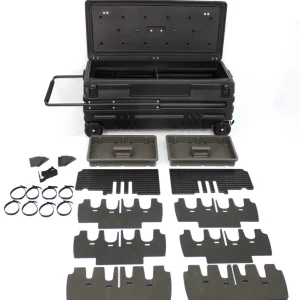DU-HA Squad Box with Manual Latch Slide Bracket Lockable Storage (DUH70674, DUH70672)