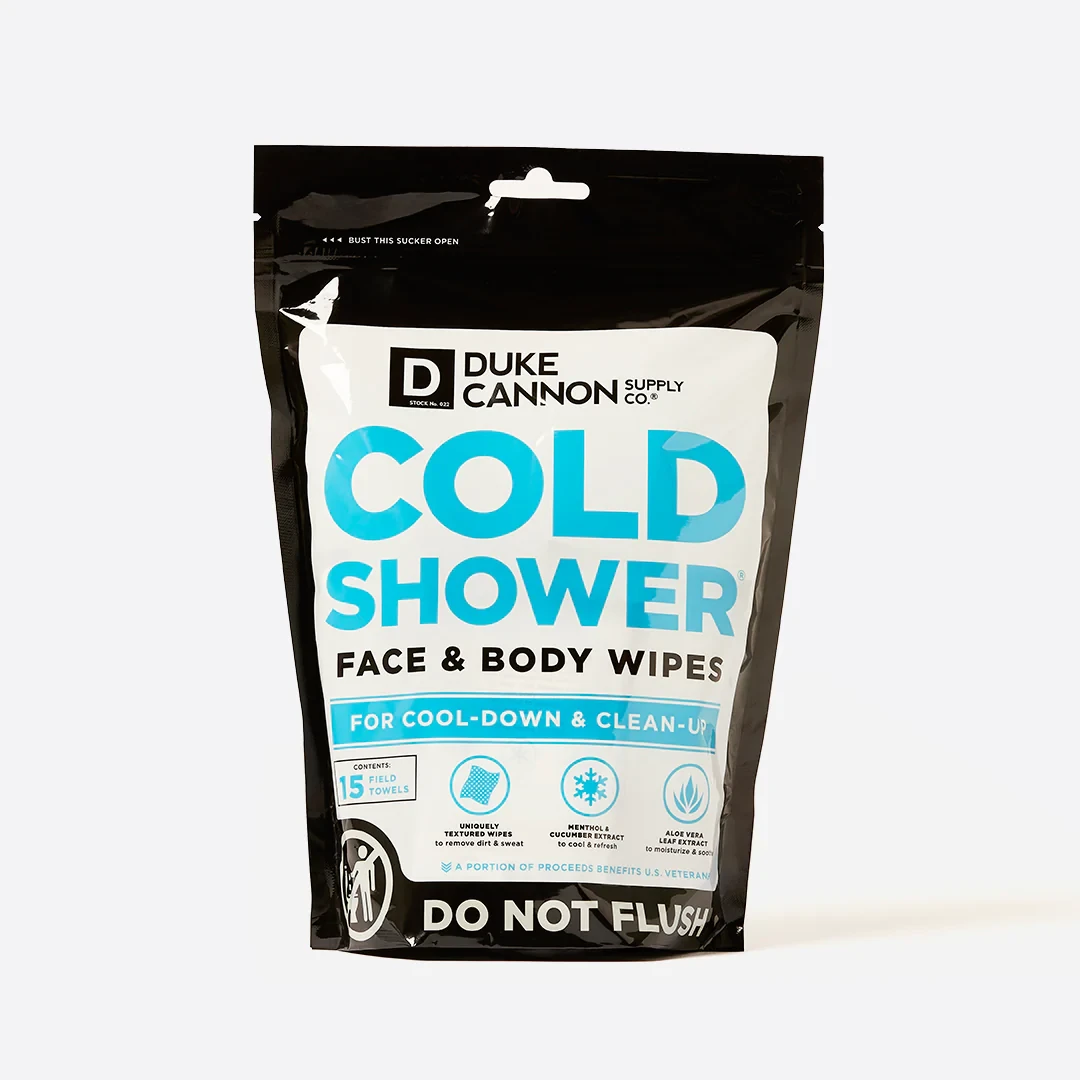 Duke Cannon Cold Shower Cooling Field Towels Multipack Pouch Refreshing Clean (TOWELSPOUCH1) — product image 2