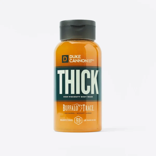 Duke Cannon Thick 17oz Thick Bourbon Body Wash, Bourbon Oak Barrel, 17.5 oz (17OZTHICKBOURBON)
