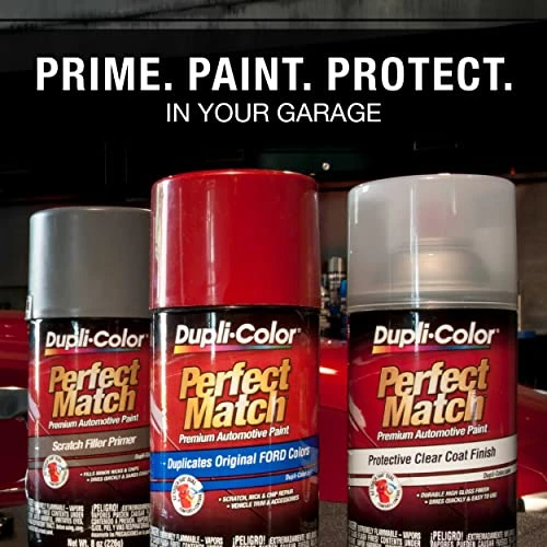 Dupli-Color 8oz Ford Silver Frost Automotive Spray Paint (BFM0341) — product image 4