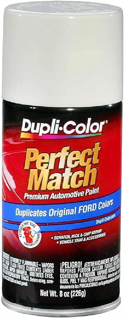 Dupli-Color 8 oz. Ford Pure White Automotive Paint (BFM0384)