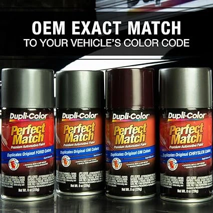 Dupli-Color 8 oz Graphite Grey Metallic Paint For Honda (BHA0928) — product image 5
