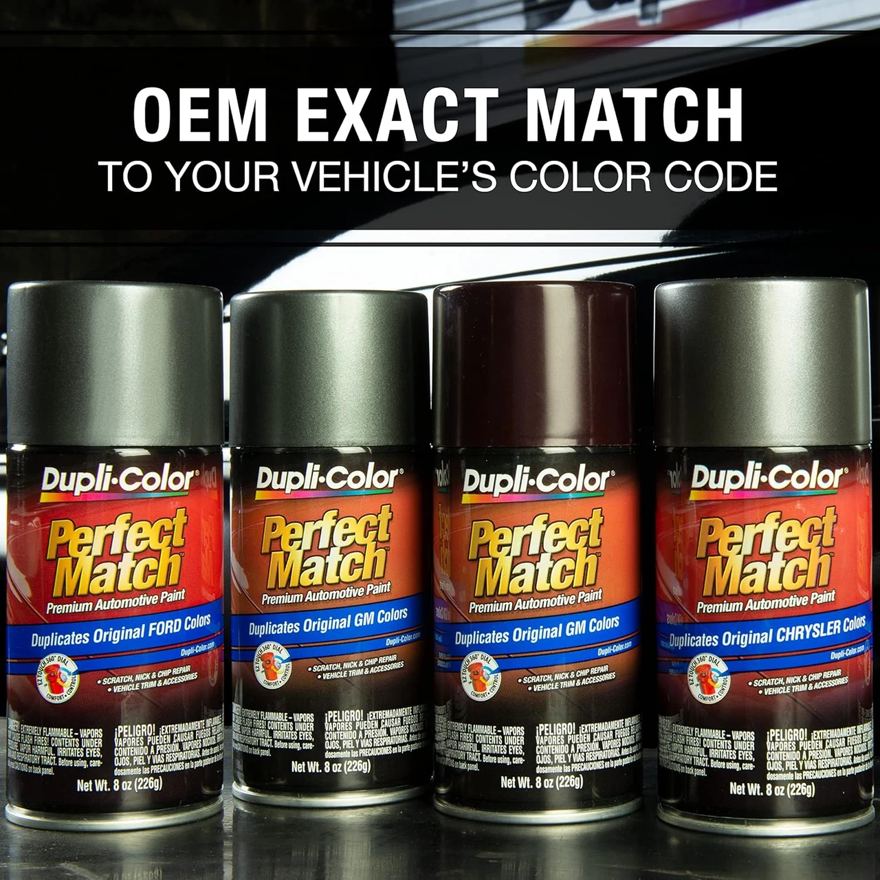 Dupli-Color 8oz Honda White Diamond Automotive Spray Paint (BHA0994) — product image 5