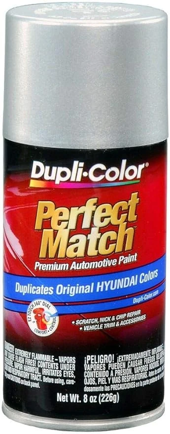 Dupli-Color 8 oz. Metallic Bright Silver Premium Paint (BHY1800)