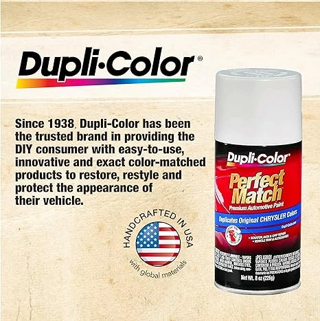 Dupli-Color 8oz Nissan Silver Mist Metallic Automotive Paint (BNS0598) — product image 2