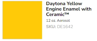 Dupli-Color 12 Oz Daytona Yellow Engine Enamel Spray Paint (DE1642) — product image 2