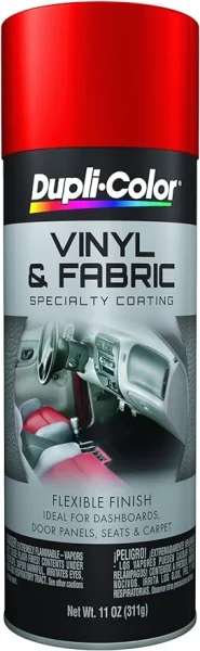 Dupli-Color 11 oz. Red Vinyl & Fabric Coating Spray Paint (HVP100)