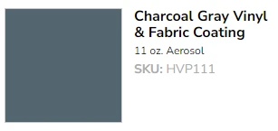 Dupli-Color 11 oz. Charcoal Gray Vinyl and Fabric Spray (HVP111) — product image 2