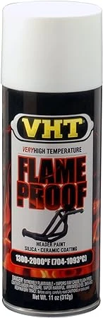 Dupli-Color 11oz VHT Flat White Flameproof Coating Paint (SP101)