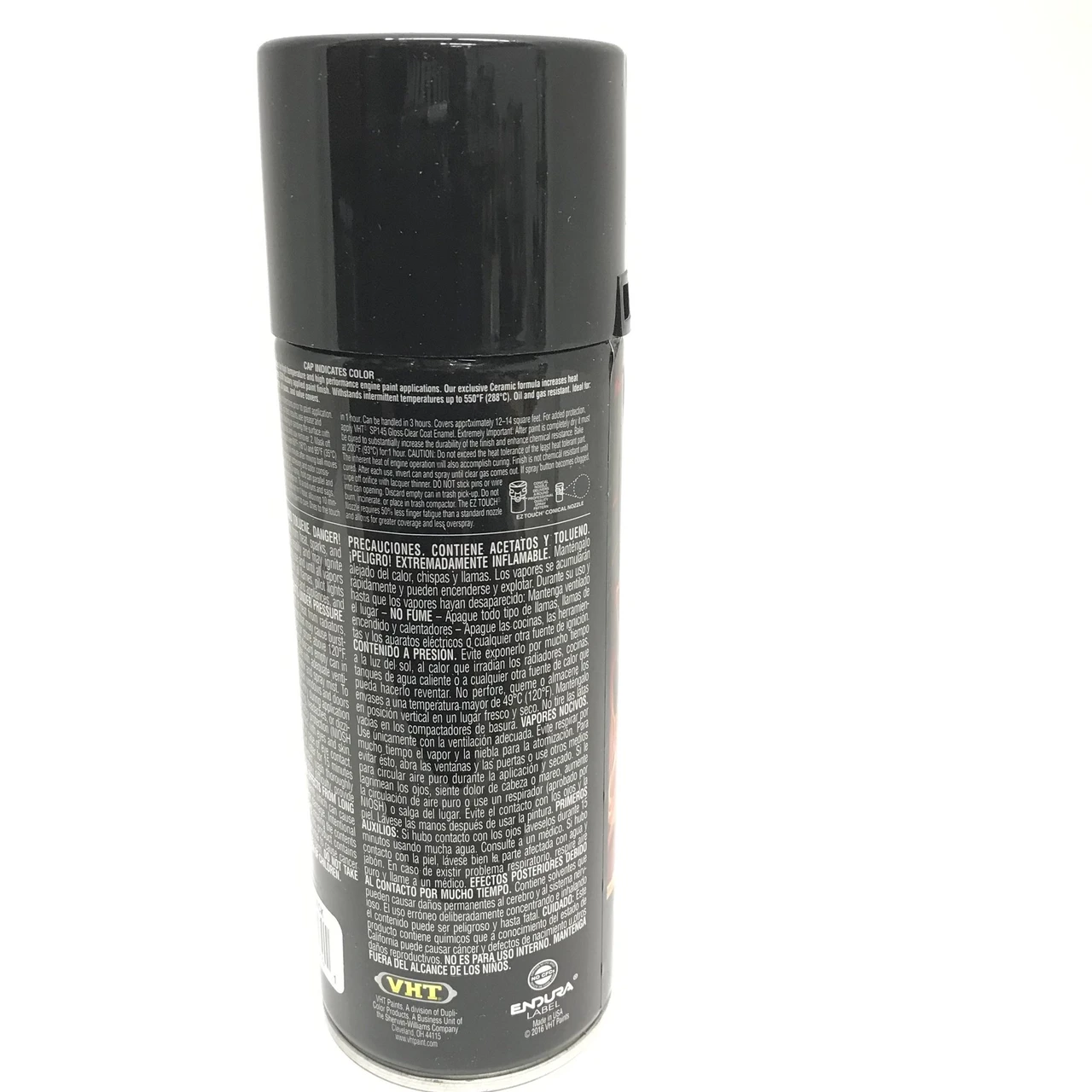 Dupli-Color VHT 11oz Gloss Black Engine Enamel Paint (SP124) — product image 3