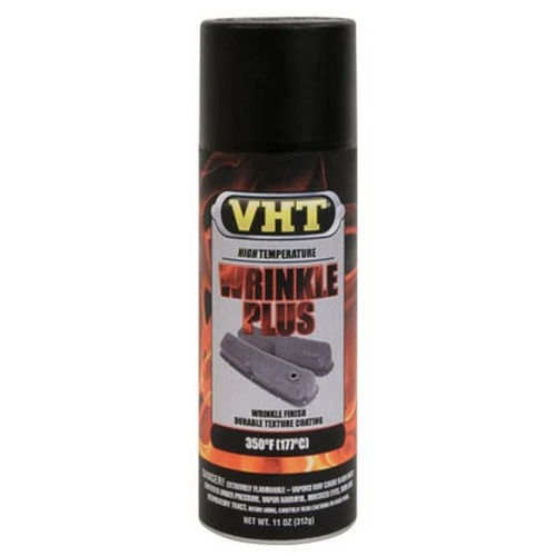 Dupli-Color 11oz VHT Black Wrinkle Plus Coating Paint (SP201)