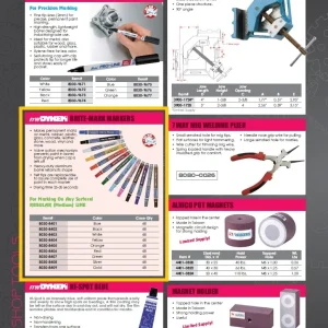 DYKEM DYKEM BRITE-MARK REGULAR LINE BLUE MARKER (8030-8401)