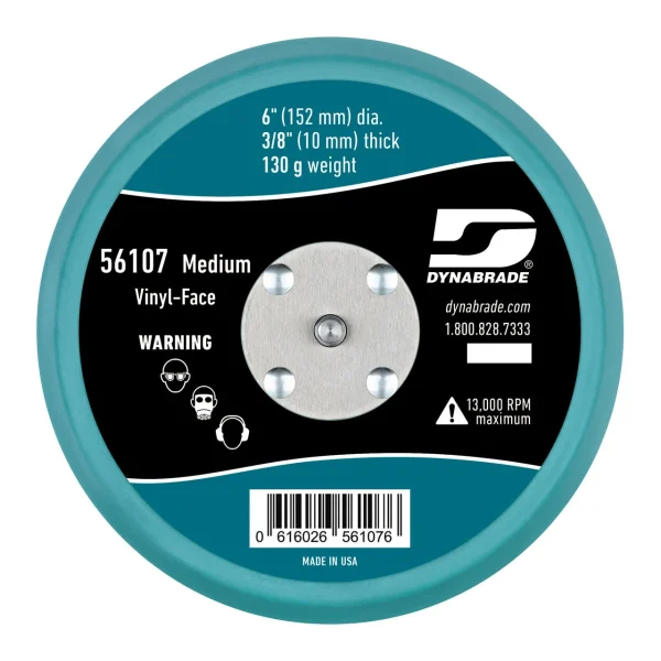 Dynabrade 6" PSA Disc Pad 3/8" Medium (56107)