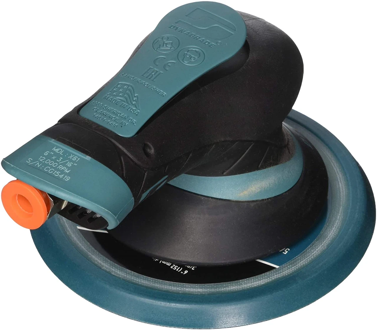 Dynabrade Dynorbital Extreme Power Disc Sander Silver (X61) — product image 2