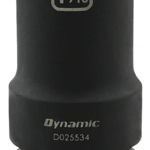 Dynamic Tools 1-1/16'' X 1" Drive, 6 Point Deep Length, Impact Socket (D025534)