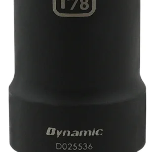 Dynamic Tools 1-1/8'' X 1" Drive, 6 Point Deep Length, Impact Socket (D025536)