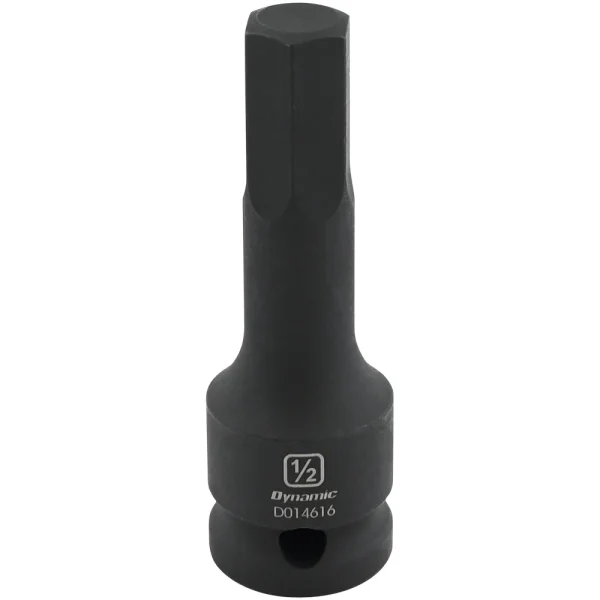 Dynamic Tools 1/2" Drive SAE Hex Head, 1/2", Bit Impact Socket (D014616)