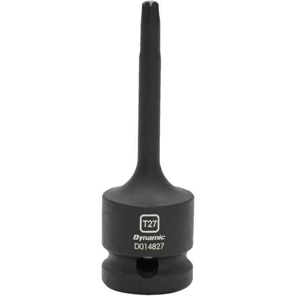 Dynamic Tools 1/2" Drive Torx Head, T27, Bit Impact Socket (D014827)