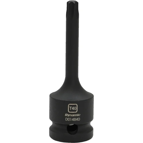 Dynamic Tools 1/2" Drive Torx Head, T40, Bit Impact Socket (D014840)