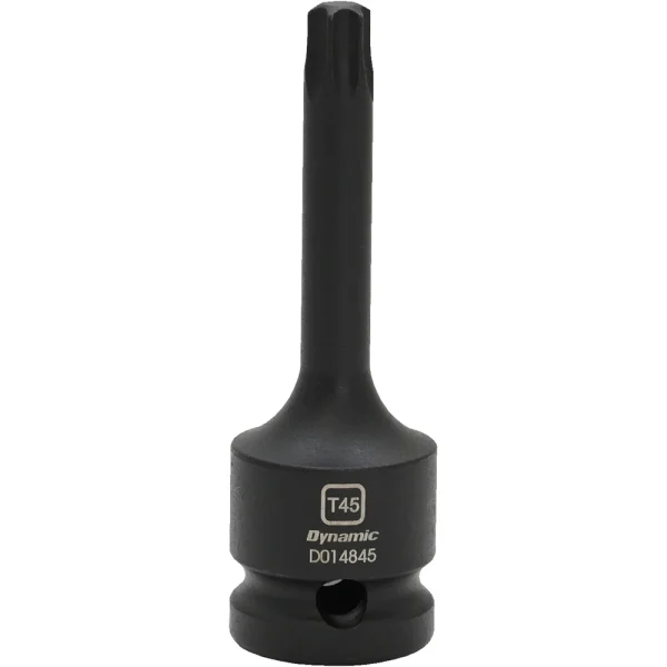 Dynamic Tools 1/2" Drive Torx Head, T45, Bit Impact Socket (D014845)