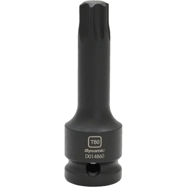 Dynamic Tools 1/2" Drive Torx Head, T60, Bit Impact Socket (D014860)