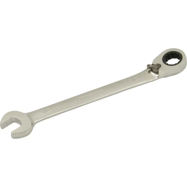 Dynamic Tools 1/2" Reversible Combination Ratcheting Wrench (D076016)