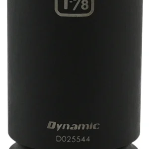 Dynamic Tools 1-3/8'' X 1" Drive, 6 Point Deep Length, Impact Socket (D025544)