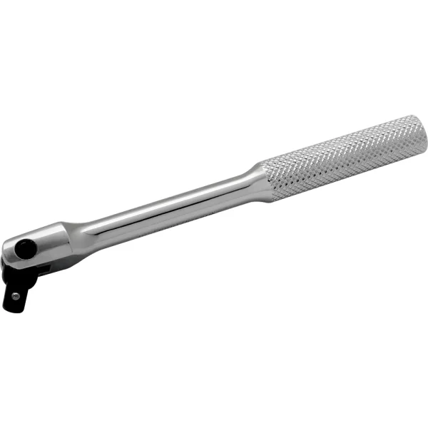 Dynamic Tools 1/4" Drive Flex Handle, Chrome Finish, 6" Long (D001800)