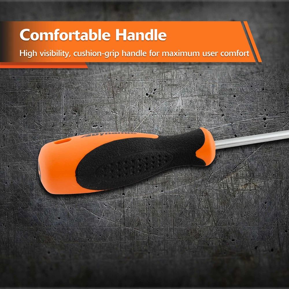 Dynamic Tools 1/4" Slotted Screwdriver, Comfort Grip Handle (D062004) — product image 7