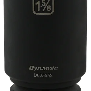 Dynamic Tools 1-5/8'' X 1" Drive, 6 Point Deep Length, Impact Socket (D025552)