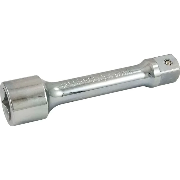 Dynamic Tools 1" Drive Chrome Extension, 8" Long (D024008)