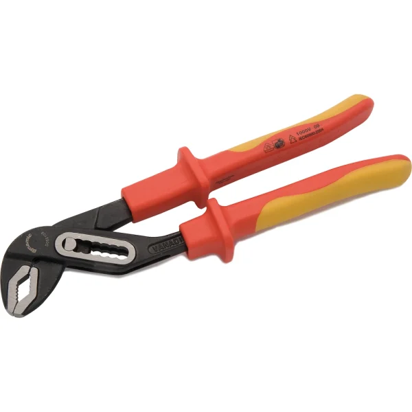 Dynamic Tools 10" Box Joint Water Pump Pliers, Insulted Handle (D055109)