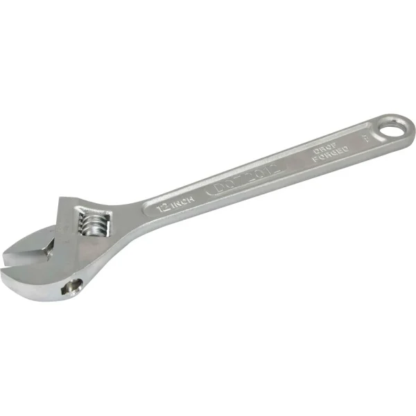 Dynamic Tools 12" Adjustable Wrench, Drop Forged (D072012)