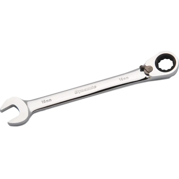 Dynamic Tools 16mm Reversible Combination Ratcheting Wrench (D076116)