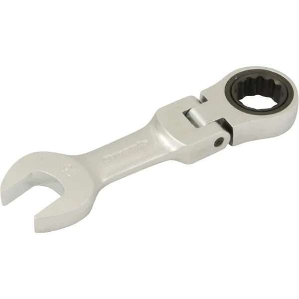 Dynamic Tools 16mm Stubby Flex Head Ratcheting Wrench (D076316)