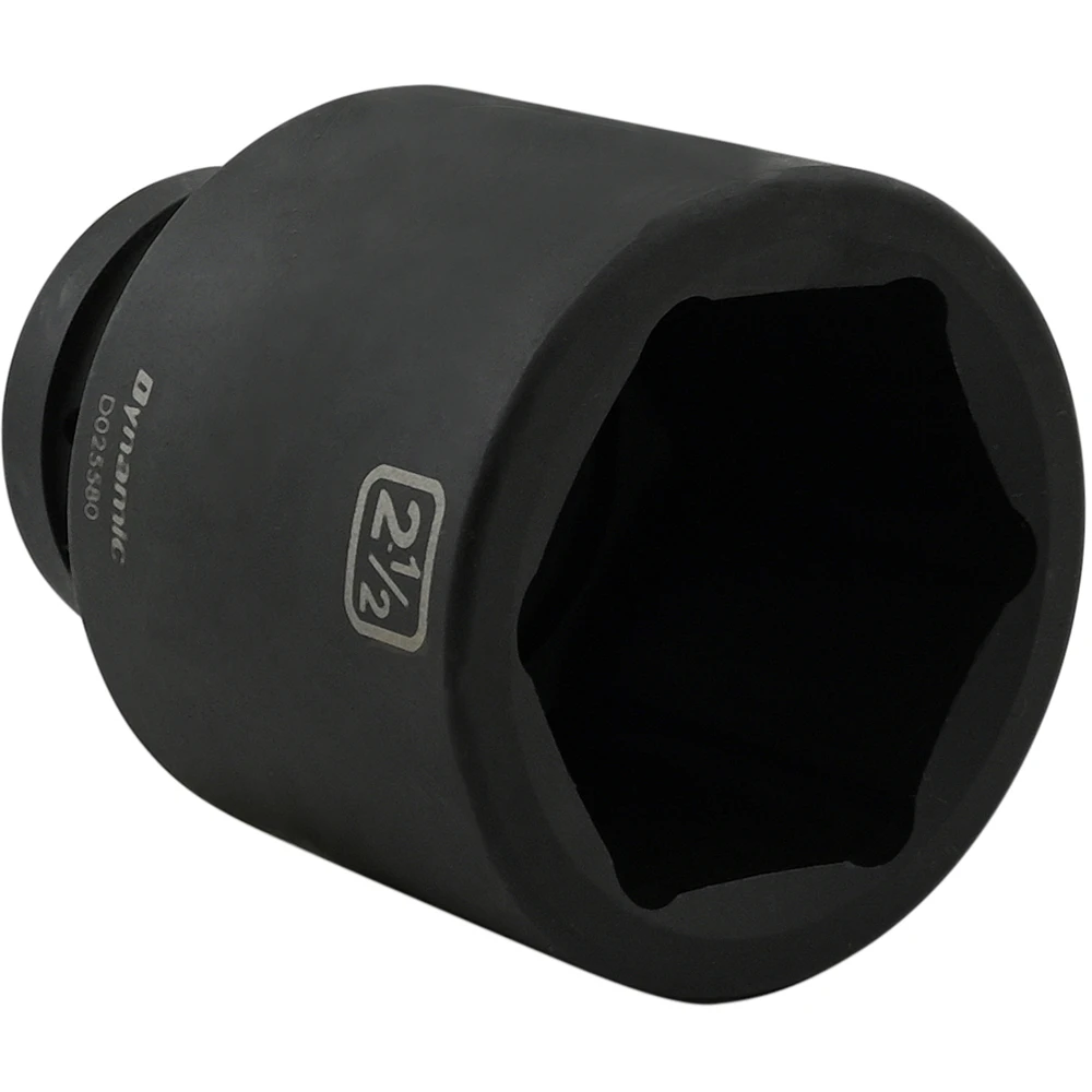 Dynamic Tools 2-1/2'' X 1" Drive, 6 Point Deep Length, Impact Socket (D025580) — product image 3