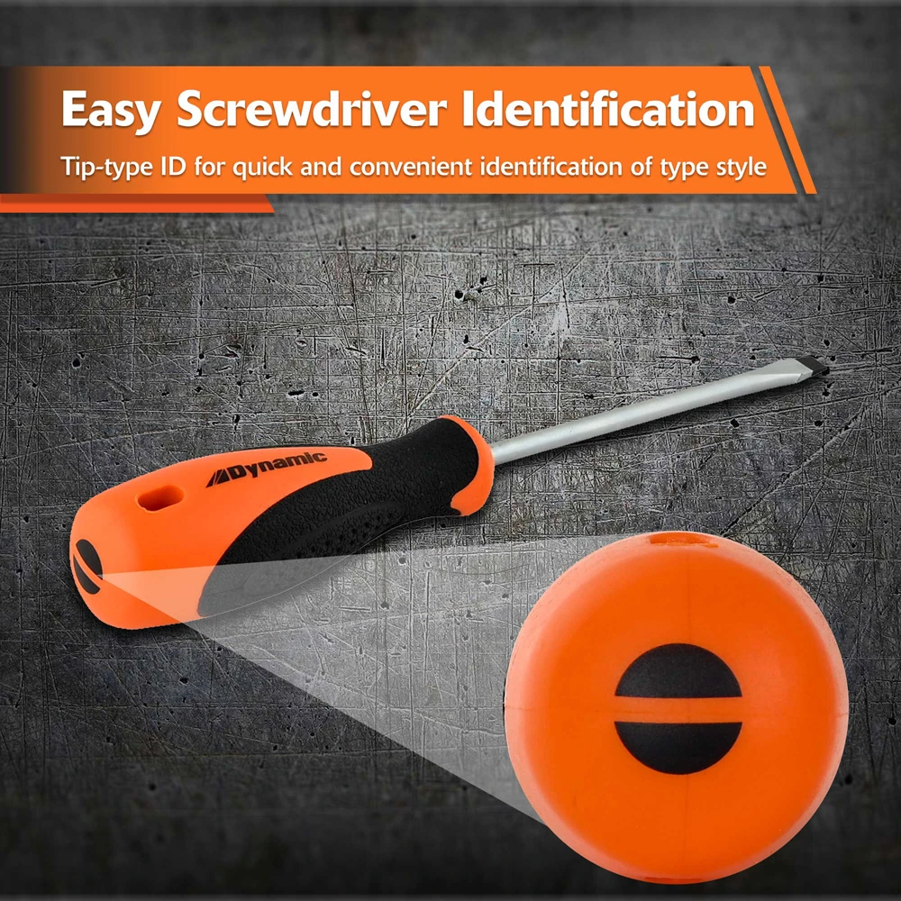 Dynamic Tools 3/16" Slotted Screwdriver, Comfort Grip Handle (D062003) — product image 3