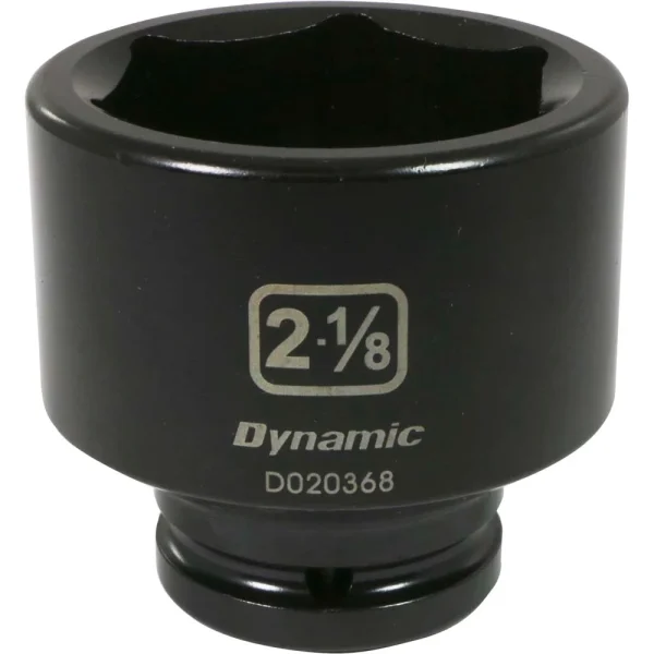Dynamic Tools 3/4" Drive 6 Point SAE, 2-1/8" Standard Length, Impact Socket (D020368)