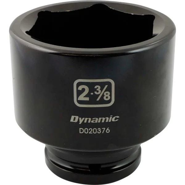 Dynamic Tools 3/4" Drive 6 Point SAE, 2-3/8" Standard Length, Impact Socket (D020376)