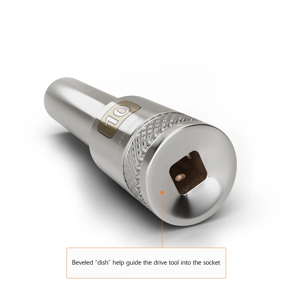 Dynamic Tools 3/8" Drive 6 Point Metric, 18mm Deep Length, Chrome Finish Socket (D008218) — product image 7