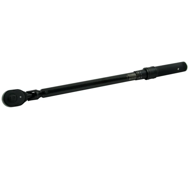 Dynamic Tools 3/8" Drive Flex Head Torque Wrench, 10-80 Ft/lbs., 32 Teeth (D086201)