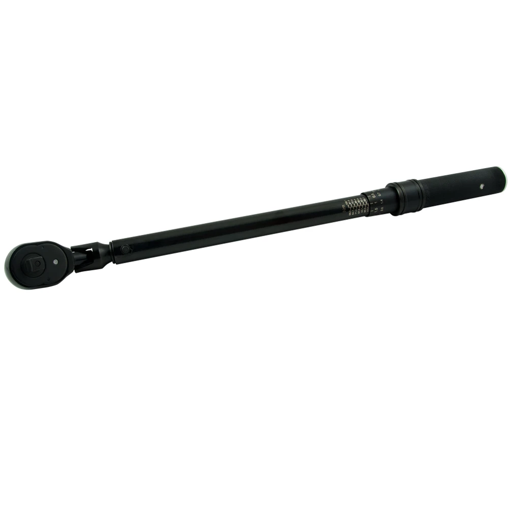 Dynamic Tools 3/8" Drive Flex Head Torque Wrench, 10-80 Ft/lbs., 32 Teeth (D086201)