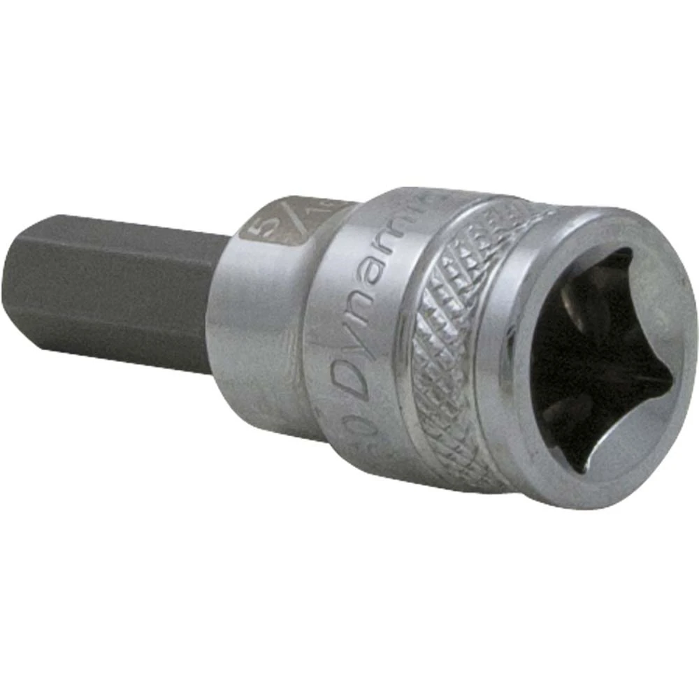Dynamic Tools 3/8" Drive SAE Hex Head, 3/8" Bit Standard Length, Chrome Finish Socket (D006062) — product image 5