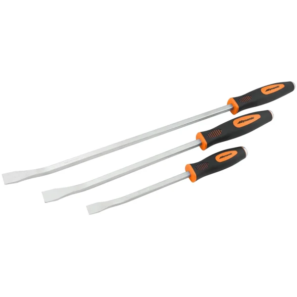 Dynamic Tools 3 Piece Comfort Grip Pry Bar Set (D056400)