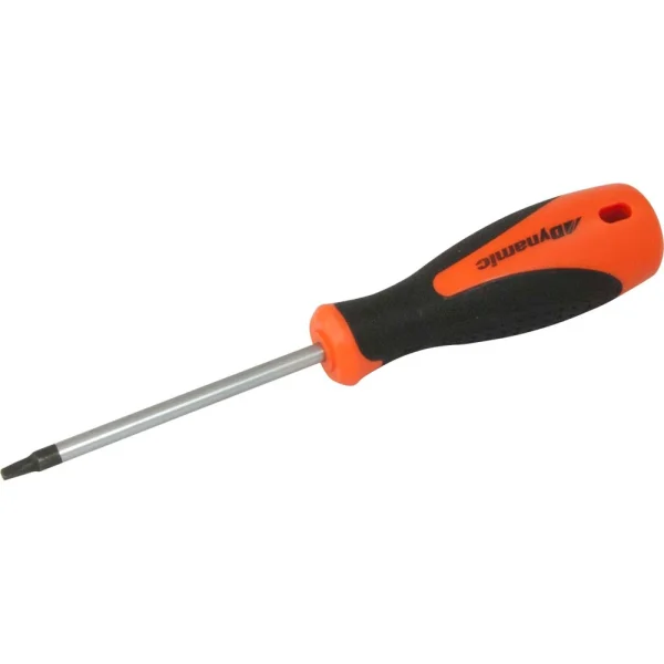 Dynamic Tools #3 Square Recess Screwdriver, Comfort Grip Handle (D062204)