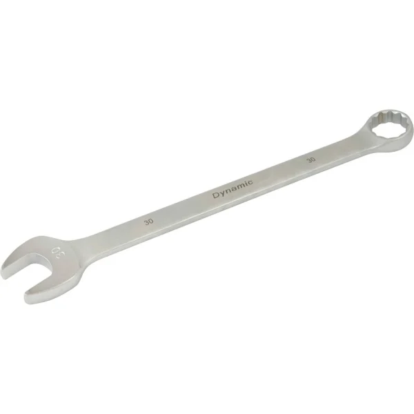 Dynamic Tools 30mm 12 Point Combination Wrench, Contractor Series, Satin Finish (D074430)